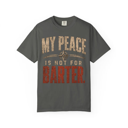 My Peace Is Not for Barter distressed compass T-shirt product image
