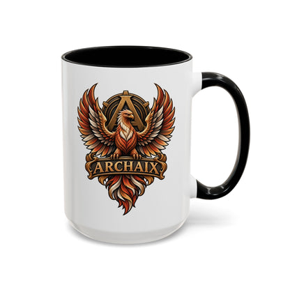 ARCHAIX Phoenix Crest Mug product mockup