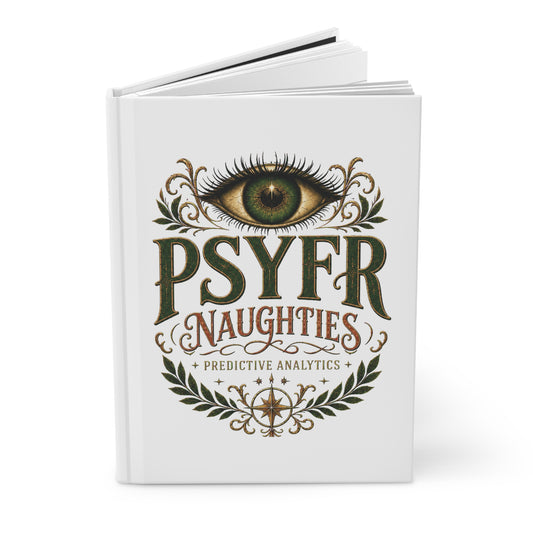 PSYFRnaughties Predictive Analytics Eye hardcover journal product image