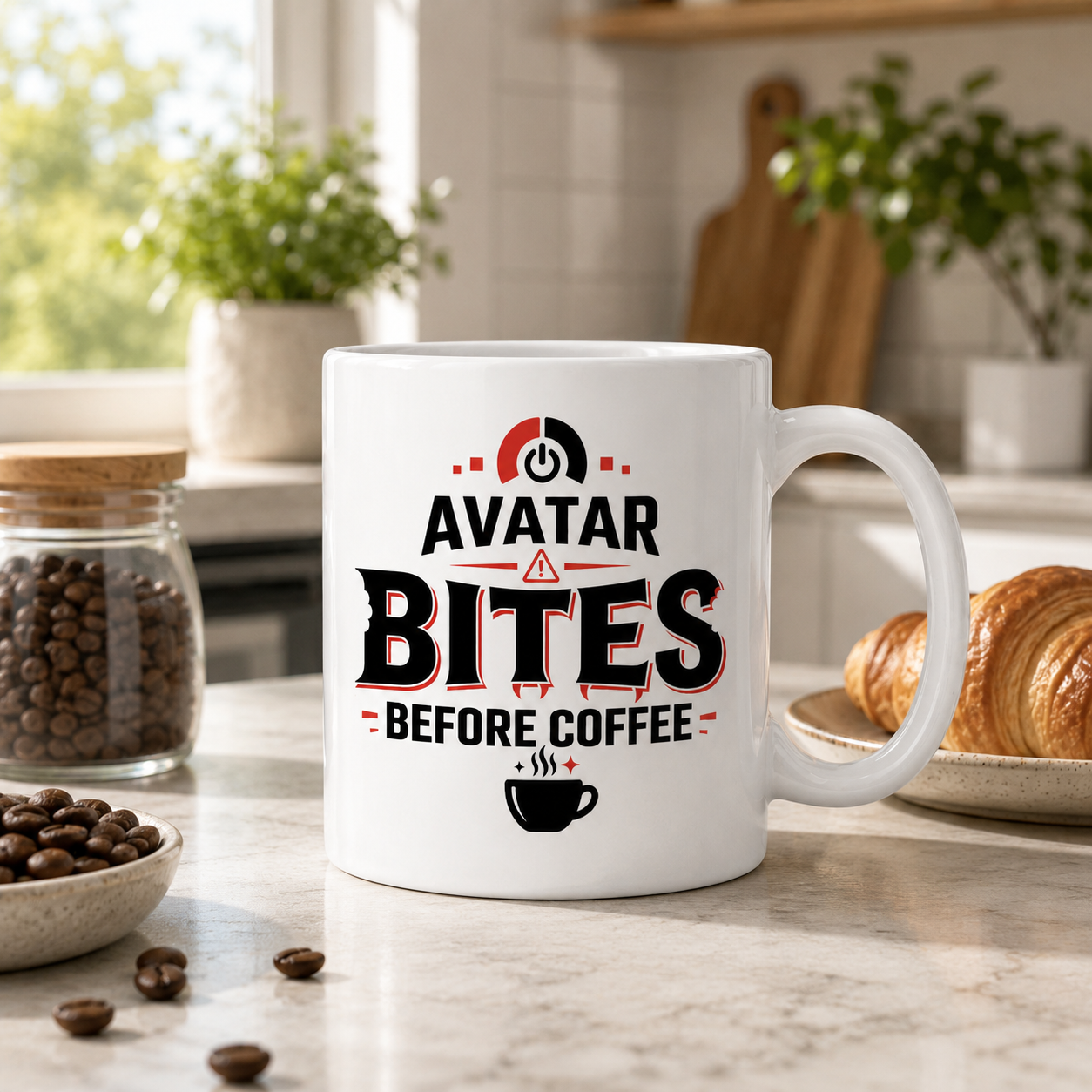 PSYFR coffee phrase mug product view