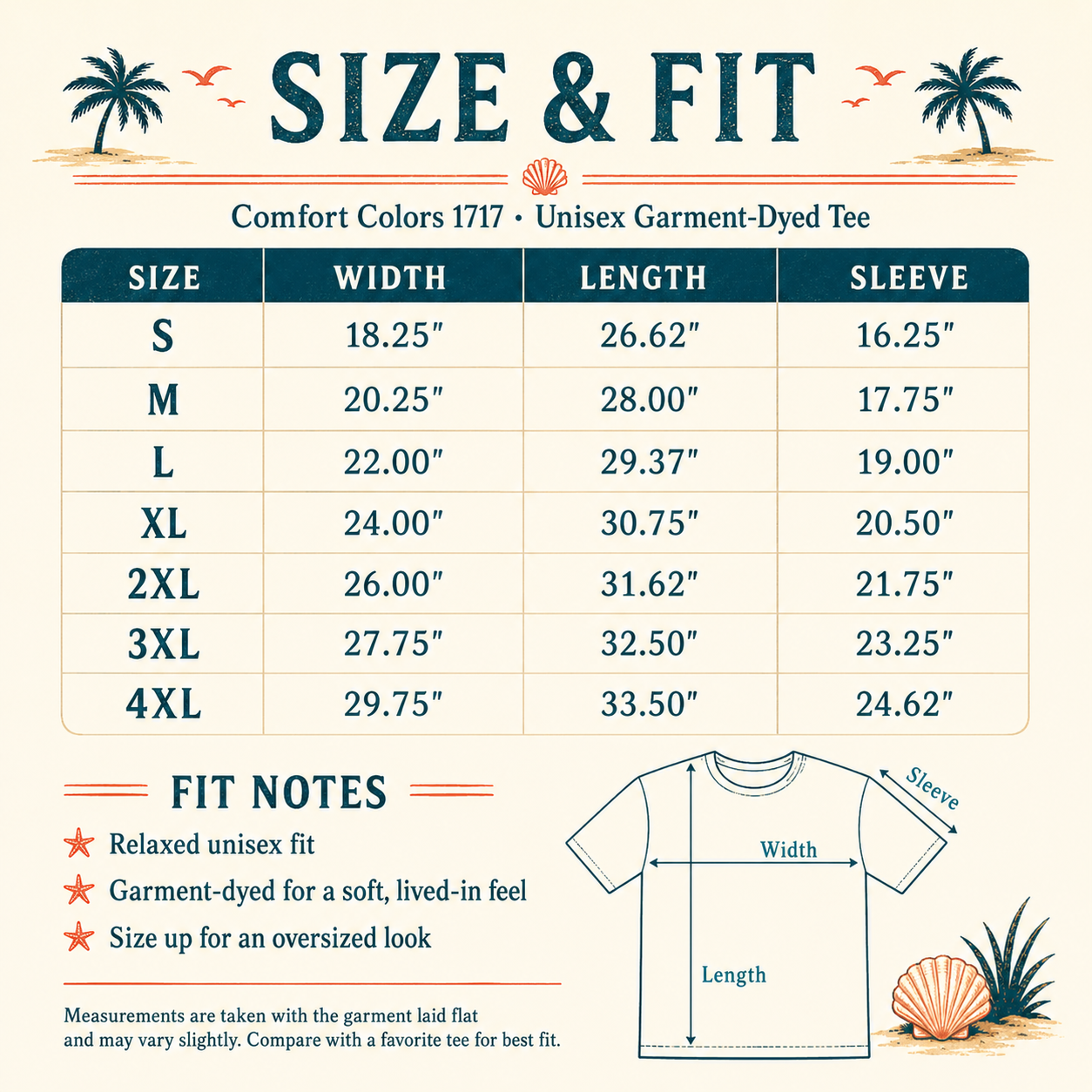 ARCHAIX Beach Club garment-dyed T-shirt listing image