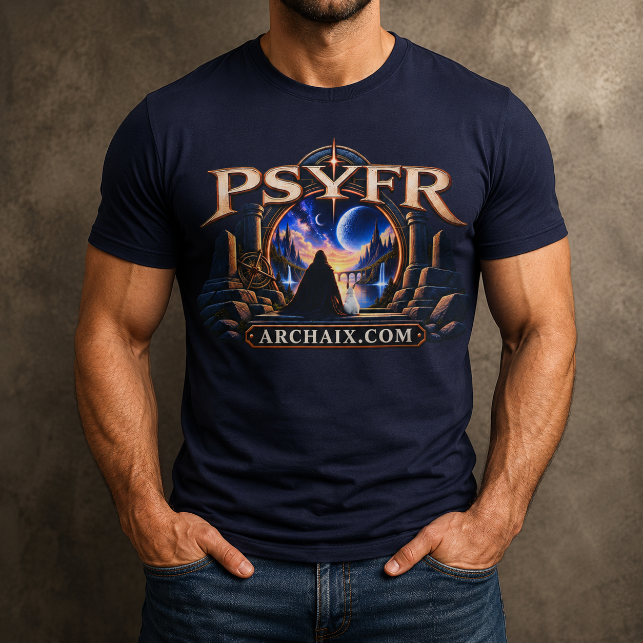 PSYFR Beyond the Threshold graphic T-shirt alternate product view