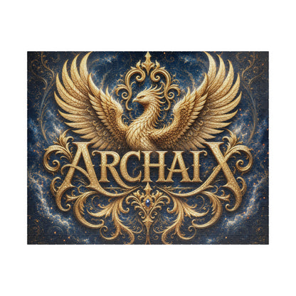 ARCHAIX Blue and Gold Phoenix 520-piece jigsaw puzzle product image