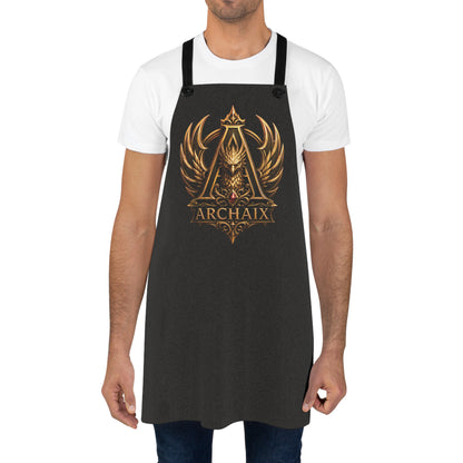ARCHAIX Gold Crest black apron alternate product view
