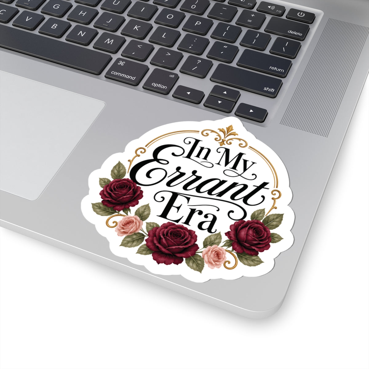 In My Errant Era floral sticker — product image