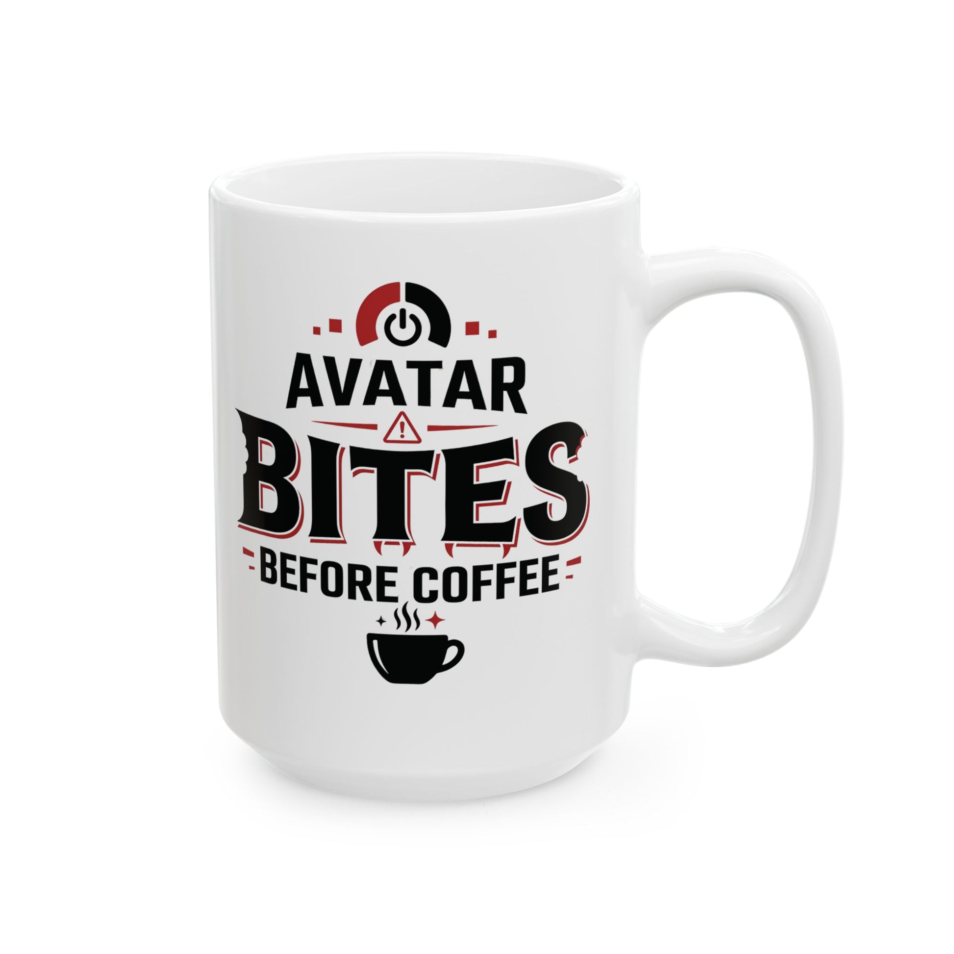 Avatar Bites Before Coffee ceramic mug product image