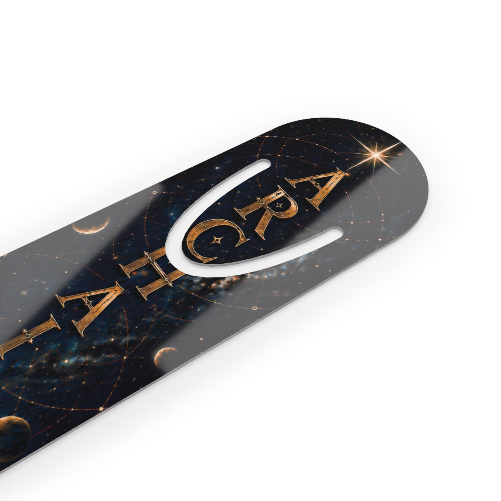 ARCHAIX Pyramid Moonlight aluminum bookmark product image