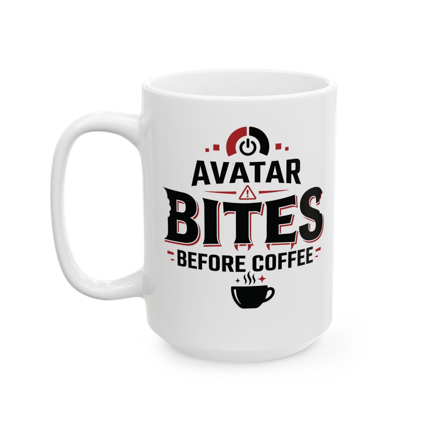 Avatar Bites Before Coffee mug product view