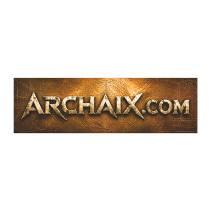 ARCHAIX.COM rustic bronze 10 × 3 car magnet
