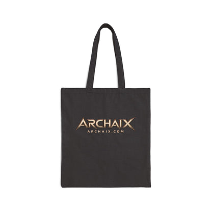 ARCHAIX dimensional wordmark cotton canvas tote product image