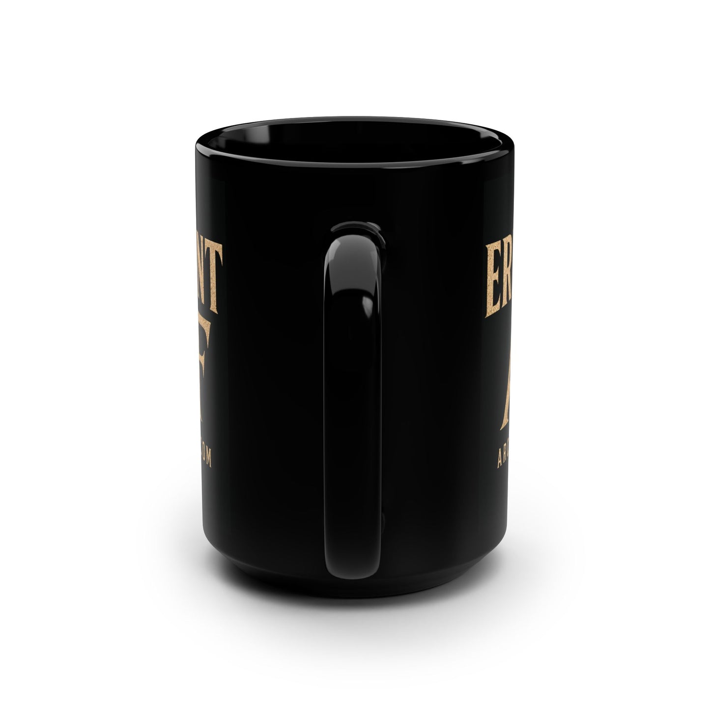 ERRANT AF vintage-style black mug product view