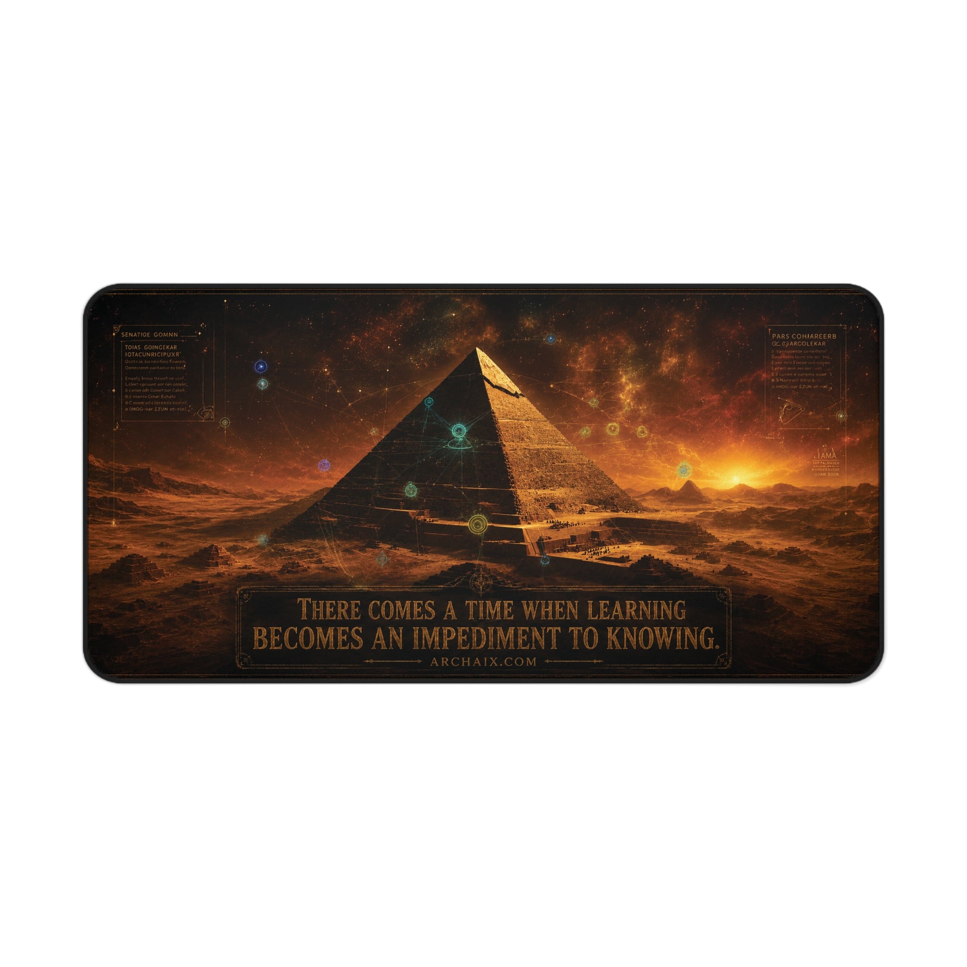 ARCHAIX Impediment to Knowing 32 × 16 desk mat