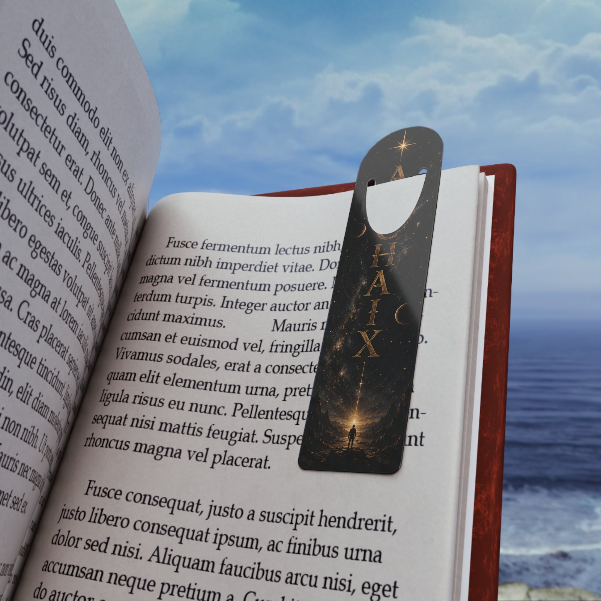 ARCHAIX Cosmic Journey aluminum bookmark product image