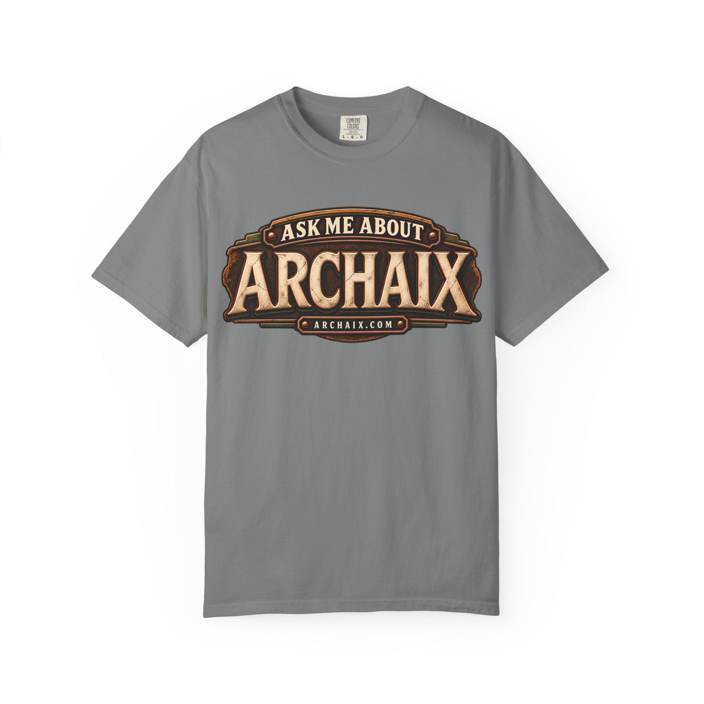Ask Me About ARCHAIX T-shirt alternate product view