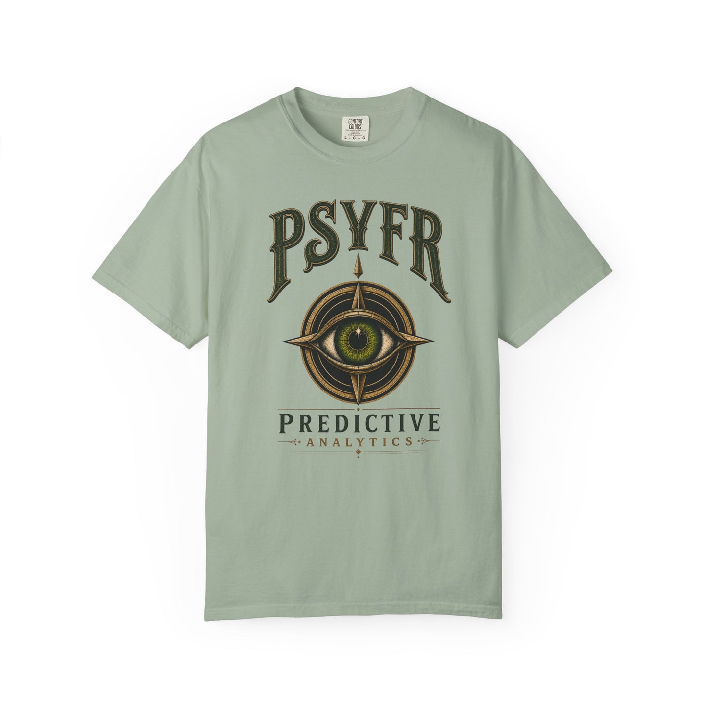PSYFR Predictive Analytics Eye and Compass T-shirt product image