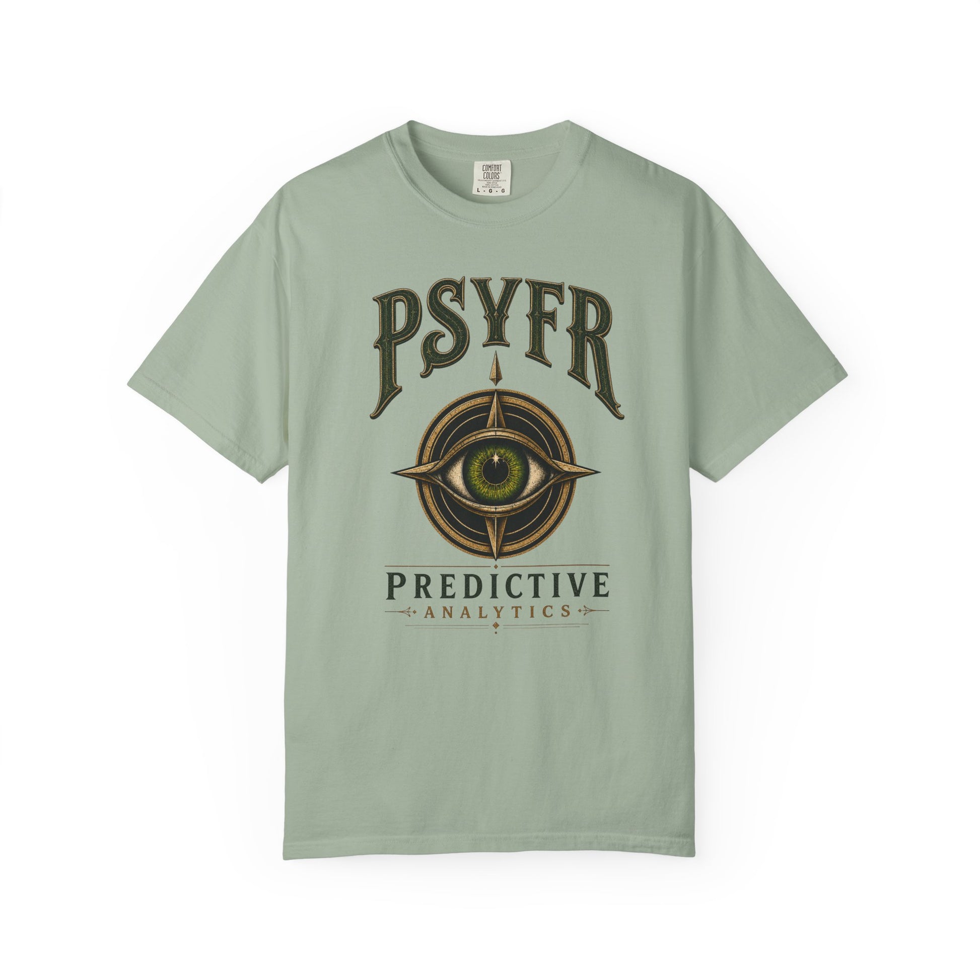 PSYFR Predictive Analytics Eye and Compass T-shirt product image