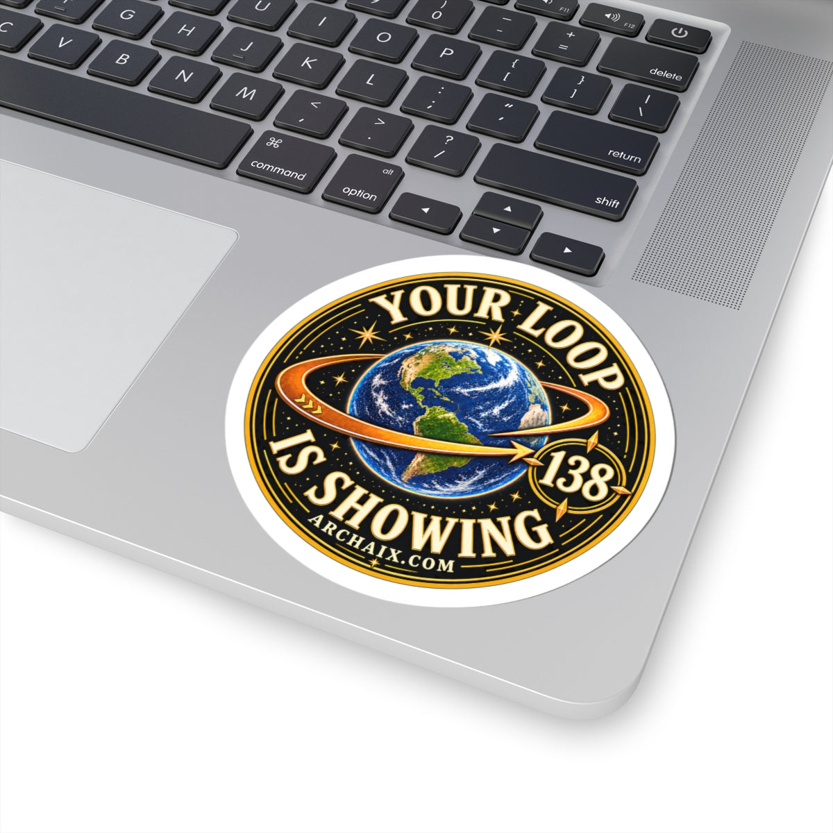 Your Loop Is Showing 138 sticker product mockup