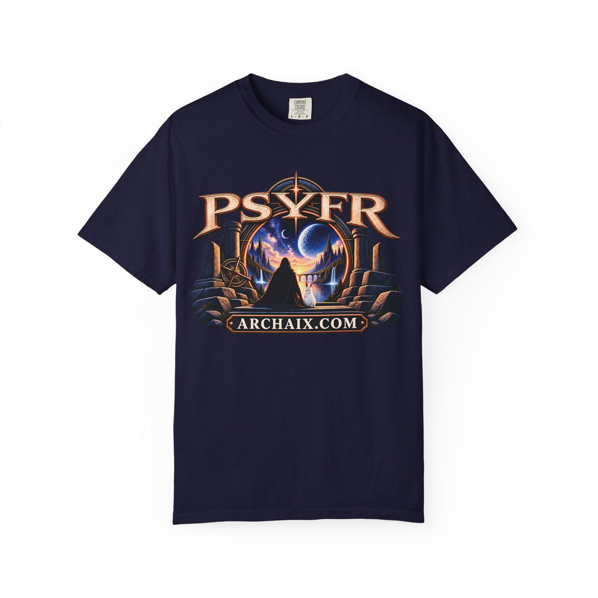 PSYFR Beyond the Threshold Comfort Colors 1717 T-shirt product view