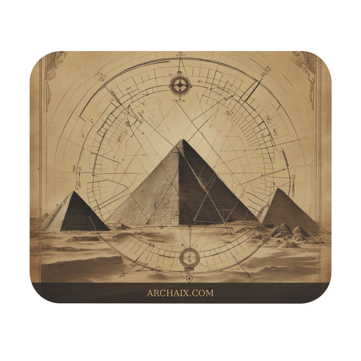 ARCHAIX Learn What Others Are Afraid to Know 9 × 8 mouse pad