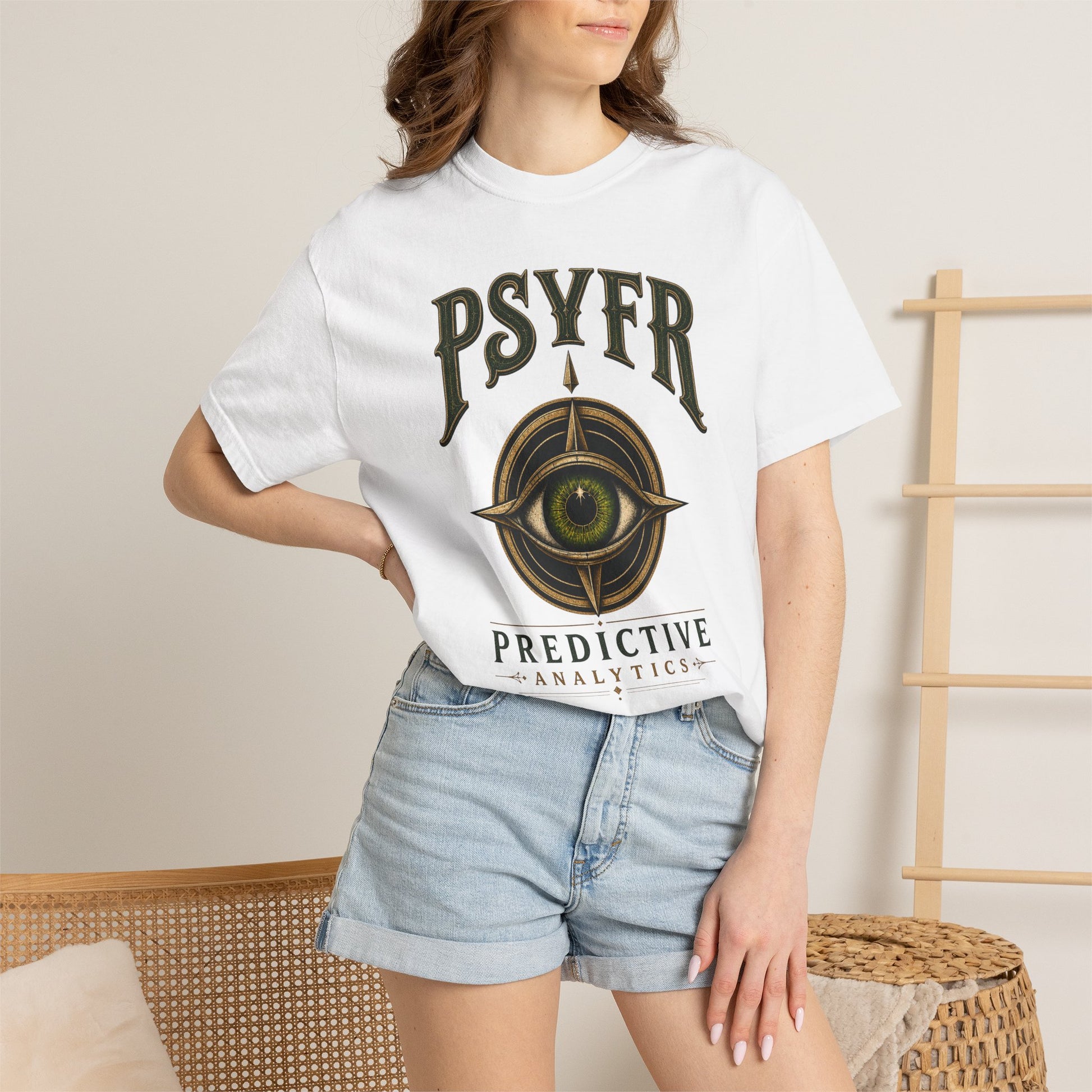 PSYFR Predictive Analytics Eye and Compass T-shirt product image
