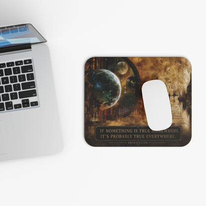 ARCHAIX Stellar Schematics 9 × 8 mouse pad