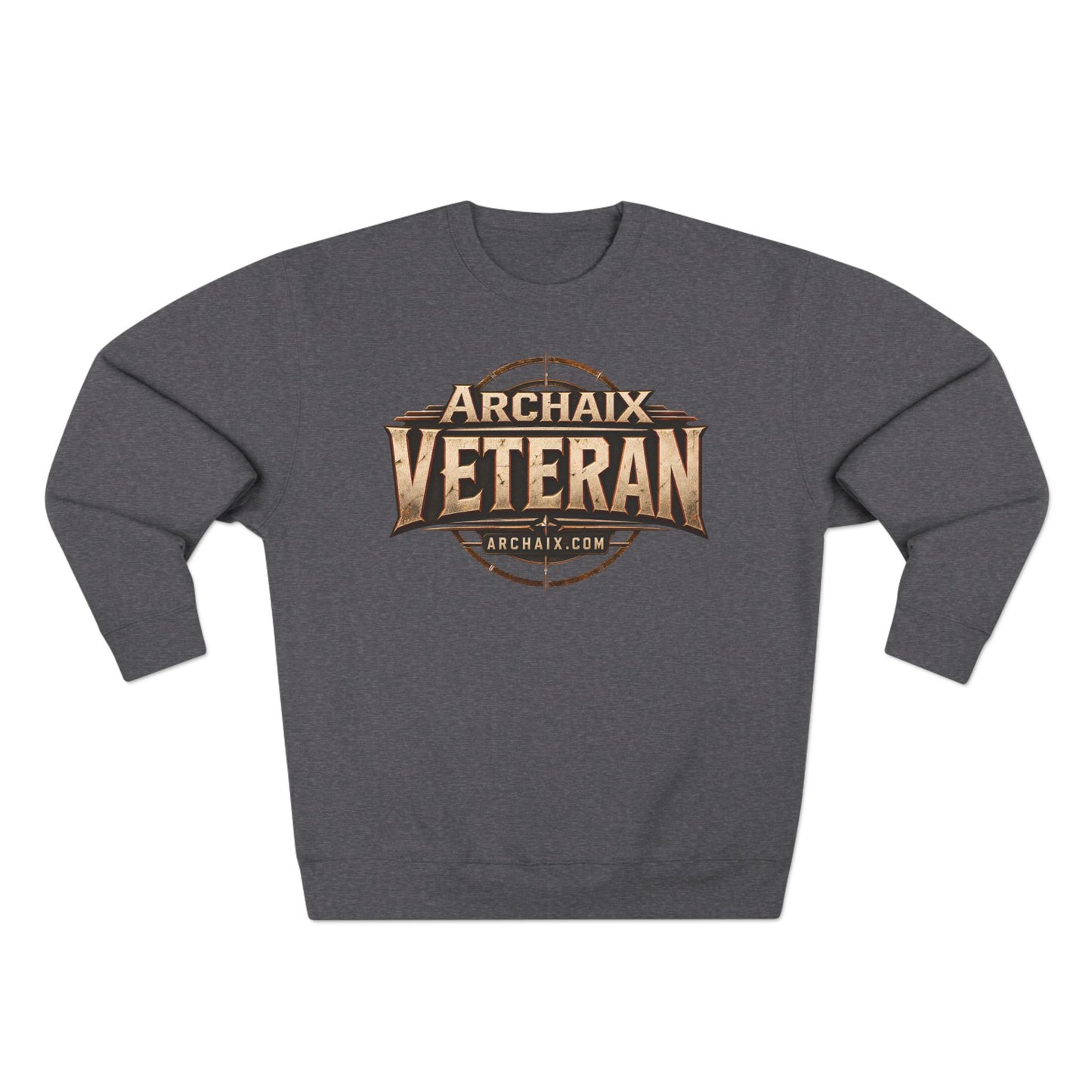 ARCHAIX Veteran Lane Seven crewneck sweatshirt — additional mockup
