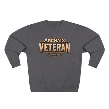 ARCHAIX Veteran Lane Seven crewneck sweatshirt — additional mockup