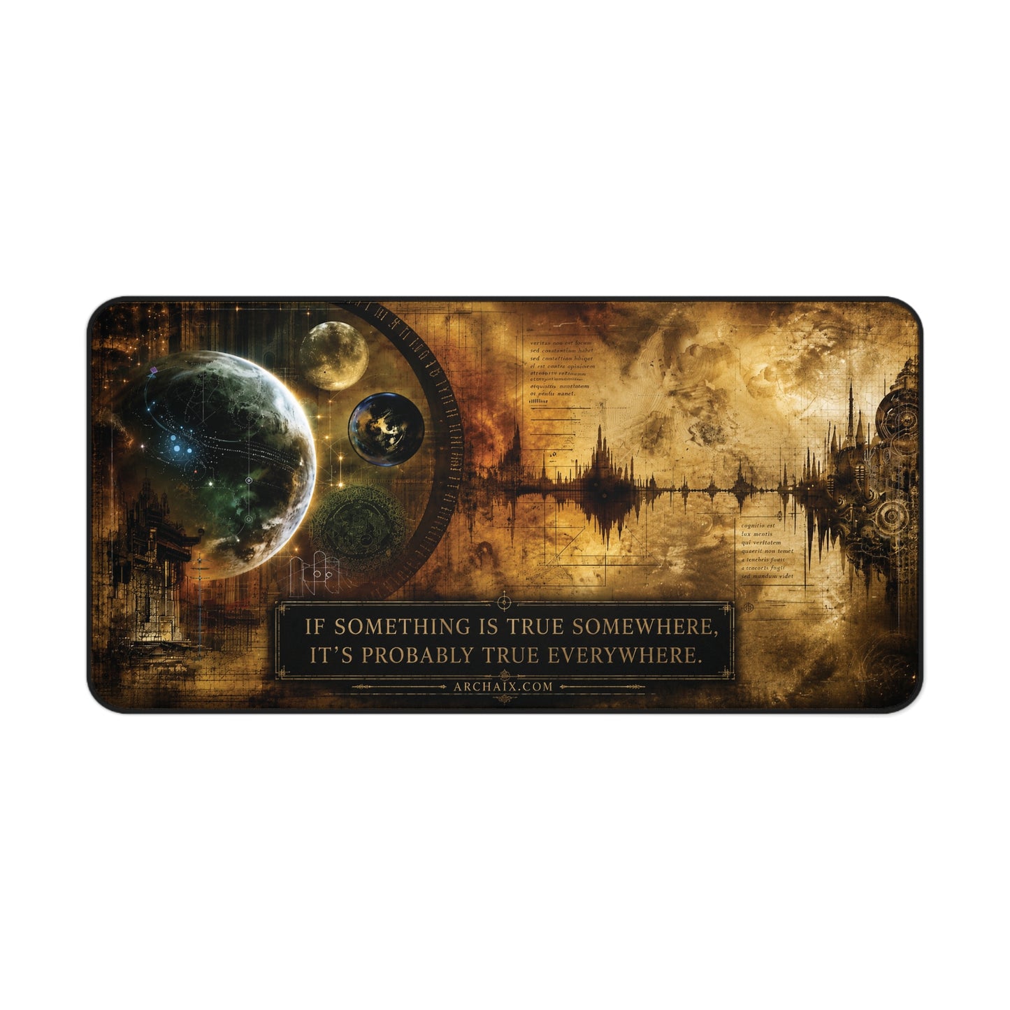 ARCHAIX Stellar Schematics 32 × 16 desk mat