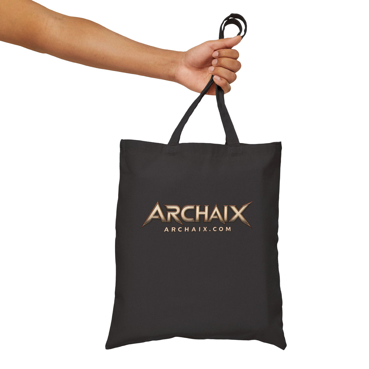 ARCHAIX dimensional wordmark cotton canvas tote product image