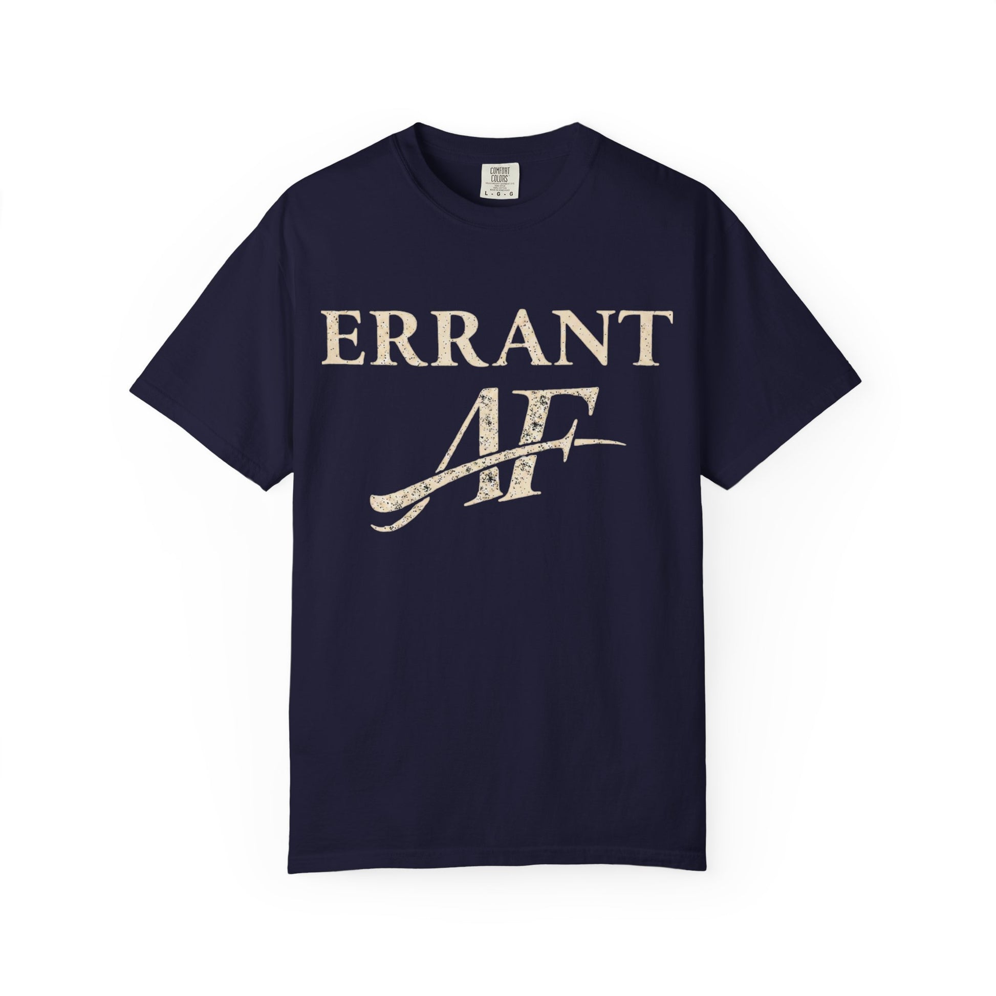 Errant AF vintage distressed graphic T-shirt product image