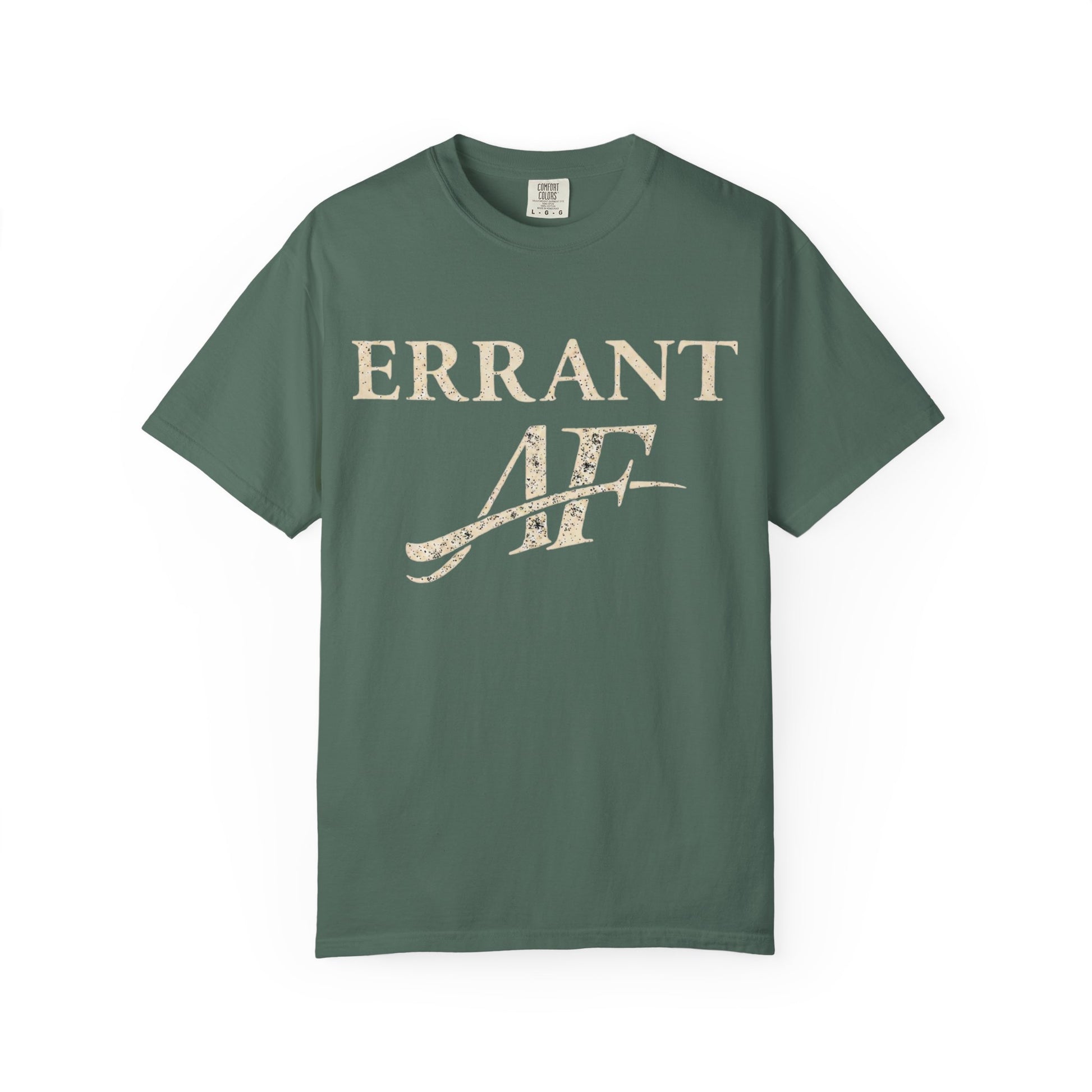 Errant AF vintage distressed graphic T-shirt product image