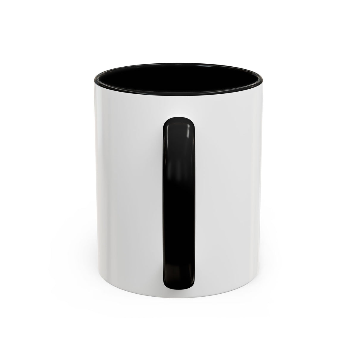 See Truth Question Everything black-accent mug product mockup