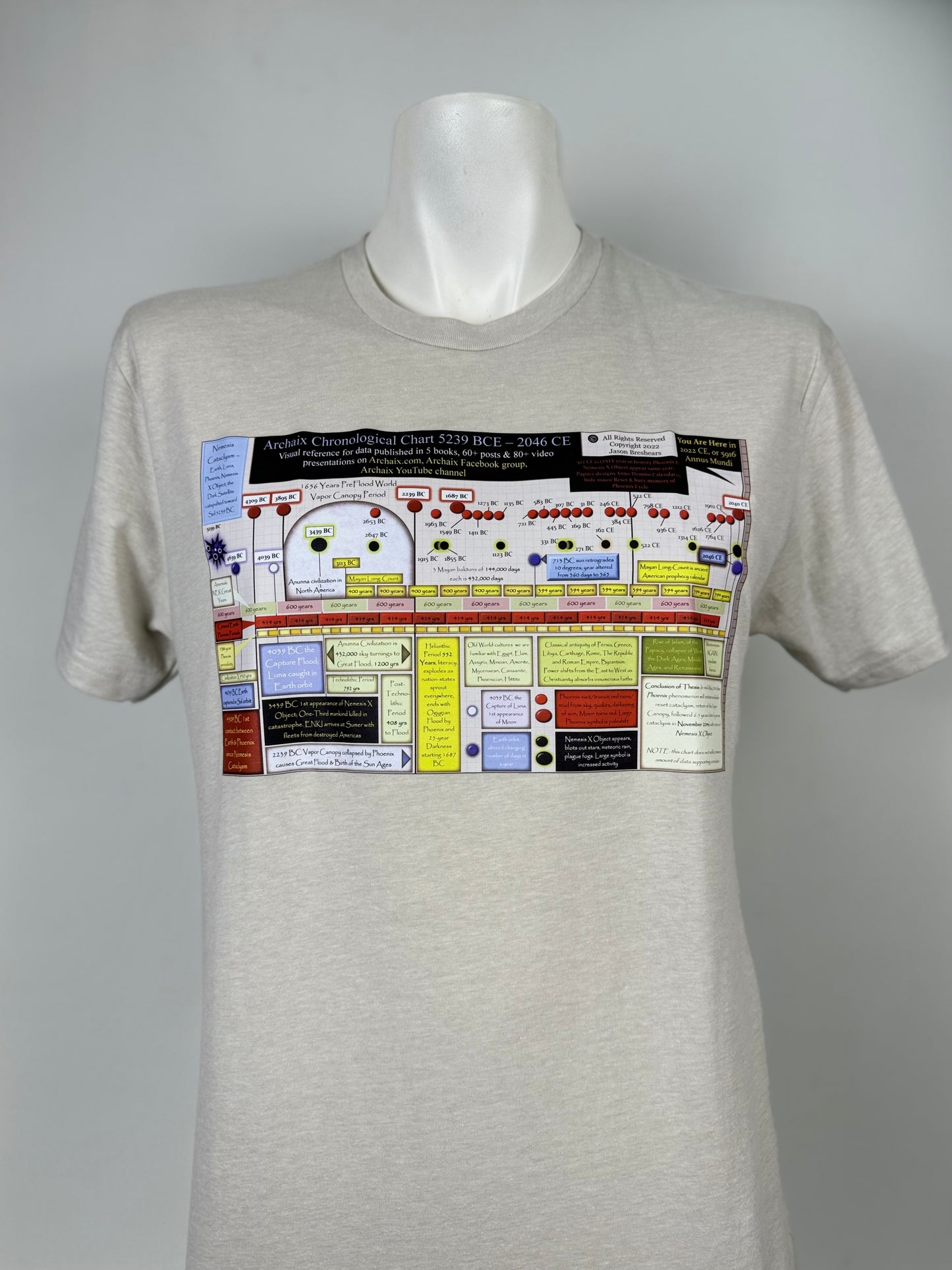 Archaix Chronicon Chart Shirt