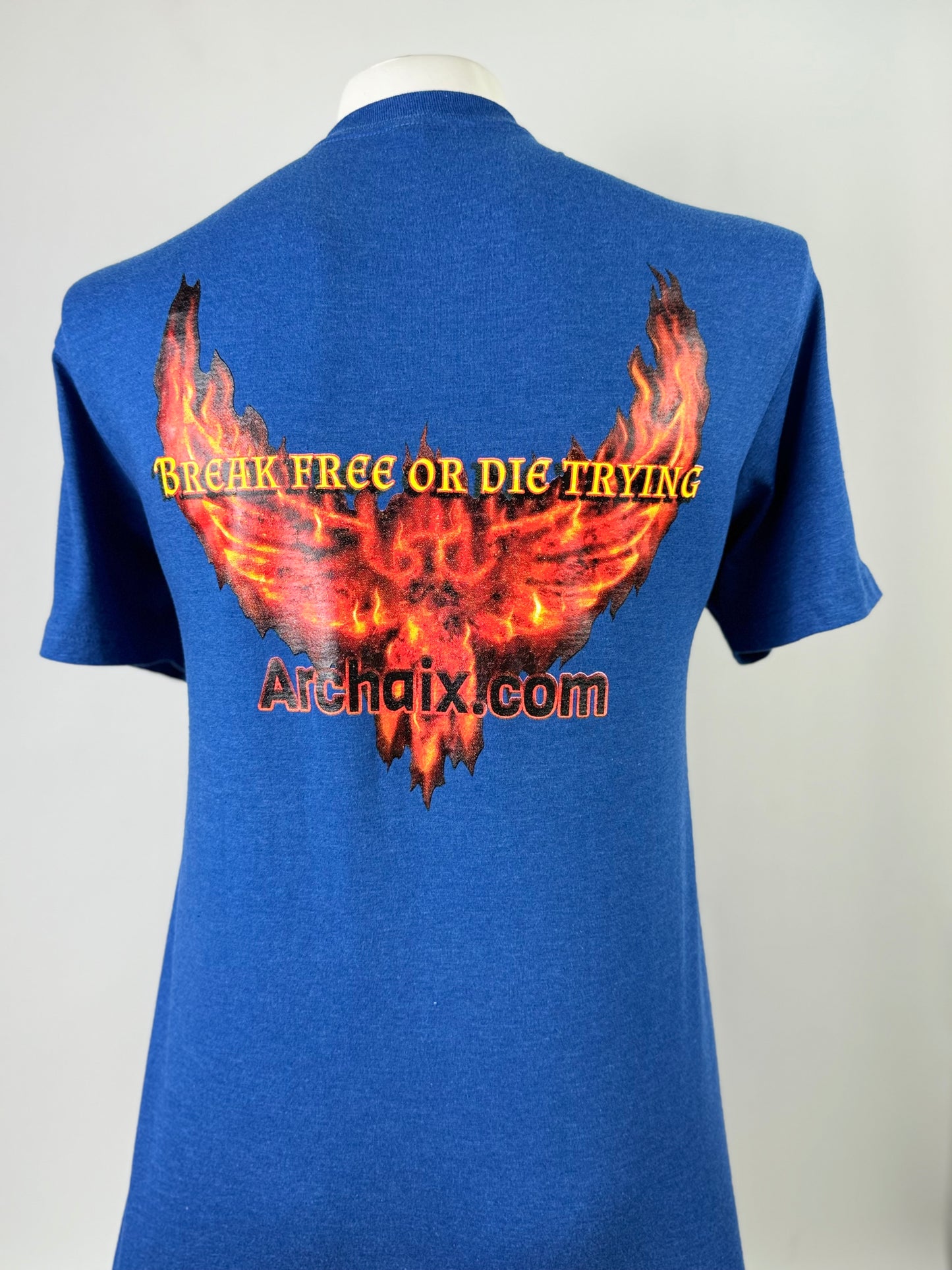 Archaix Blue Block Phoenix Shirt