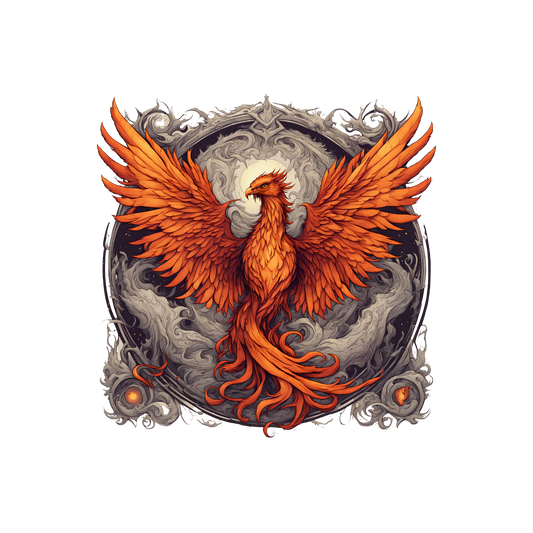 Bordered Phoenix Jersey Tank Top