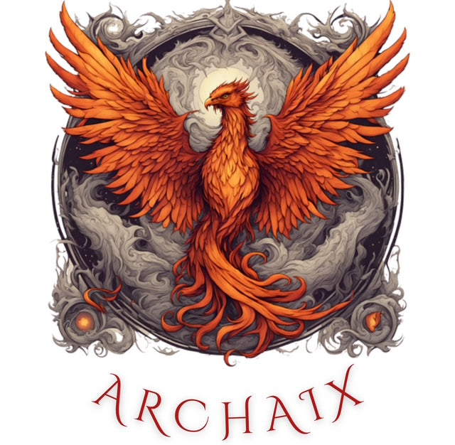 Bordered Phoenix Mug