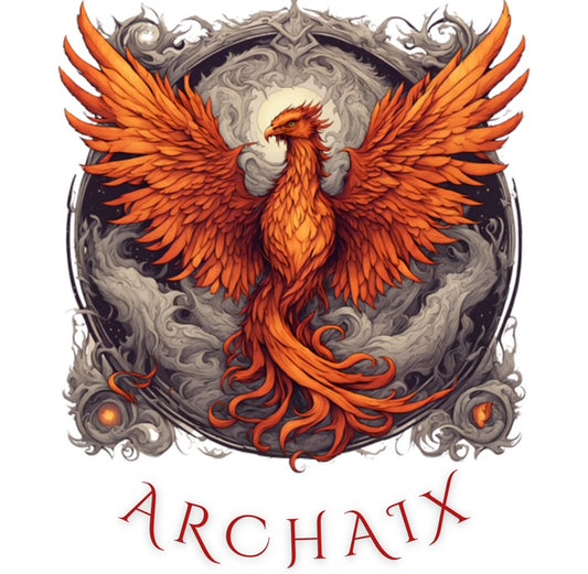 Bordered Phoenix Mug