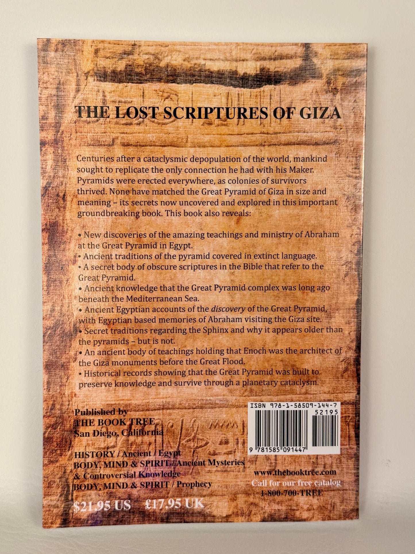 The Lost Scriptures of Giza (Autographed by Jason)