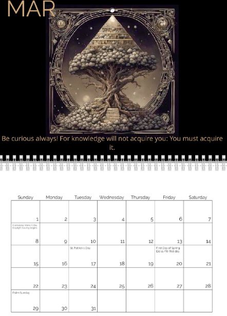 2026 Popular Designs Calendar