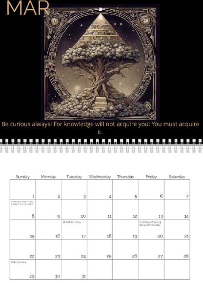 2026 Popular Designs Calendar