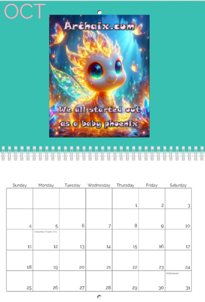 2026 Popular Designs Calendar