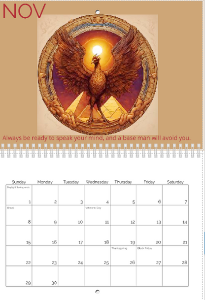 2026 Popular Designs Calendar