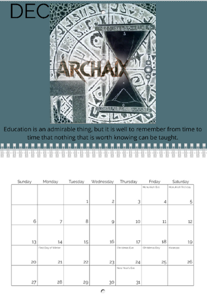 2026 Popular Designs Calendar