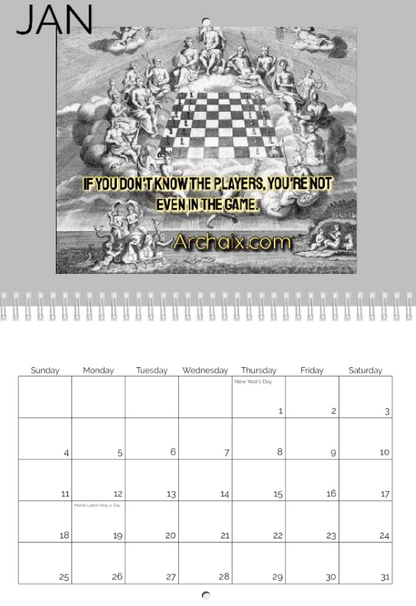 2026 Jason's Quotes Calendar