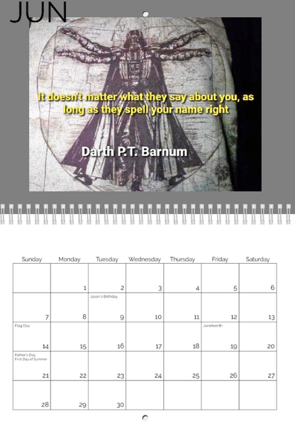 2026 Jason's Quotes Calendar