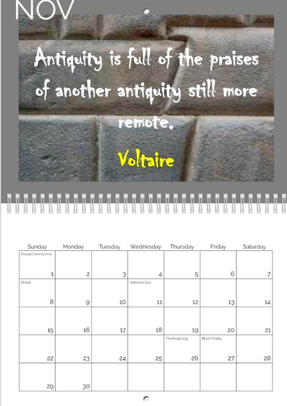 2026 Jason's Quotes Calendar