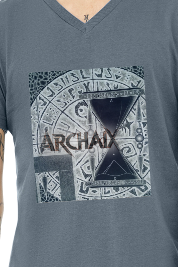 ARCHAIX Men's V-Neck T-Shirt
