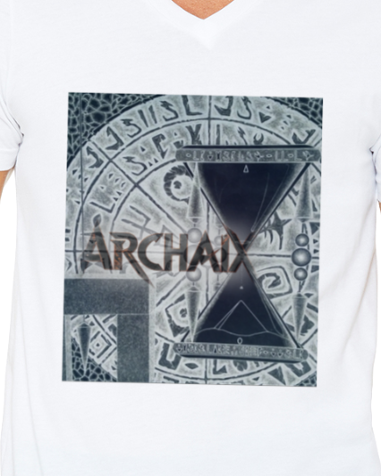 ARCHAIX Men's V-Neck T-Shirt