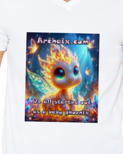 Baby Phoenix Men's V-Neck T-Shirt