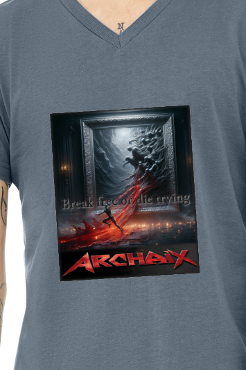 Break Free Men's V-Neck T-Shirt